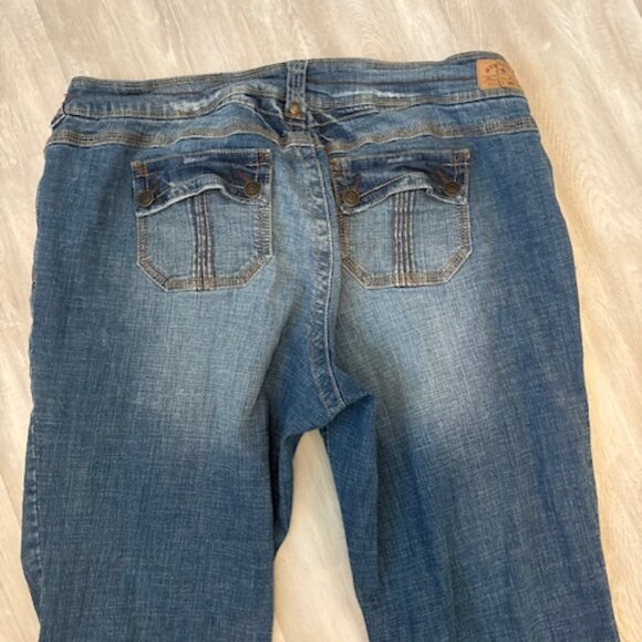 Y2K HYDRAULIC bootcut jeans - size 18 - Picture 5 of 6